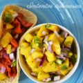 Pico de gallo de piña