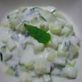 Salsiki - Ensalada de yogur y pepino.