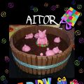 TARTA LODAZAL DE CERDITOS PARA EL 17 CUMPLEAÑOS[...]
