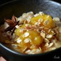 Porridge con plátano caramelizado!