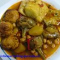 GUISO DE BACALAO Y ALBONDIGAS DE VIGILIA