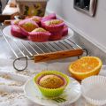 Muffins de avena y naranja