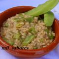 RISOTTO DE TIRABEQUES
