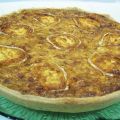 QUICHÉ DE PUERROS Y QUESO DE CABRA