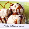 Helado de Flan de Huevo