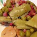 Alubias verdes con jamón