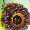 Puding de almendra en microondas