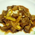 Seitan in agrodolce - Seitán agridulce