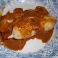Pechugas Rellenas con Salsa Moscatel