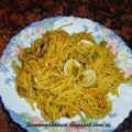 Fideos con almejas