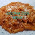 Macarrones con carne picada, en un paso, con[...]