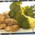 Brócoli con champiñones