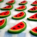 GALLETAS DE GELATINA DE SANDÍA