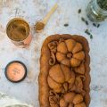 Bizcocho de calabaza y aceite de oliva