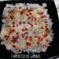 CARPACCIO DE GAMBAS