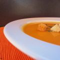CREMA DE CALABAZA ASADA CON CROSTONES CASEROS