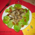 ENSALADA VERDE CON CHAMPIÑONES