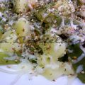 Judías verdes gratinadas con especias