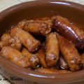 Chorizos al vino blanco