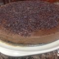 TARTA DE CHOCOLATE CON ALMENDRAS