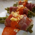 ROLLITOS DE JUDIAS VERDES Y JAMON CON EMULSION[...]