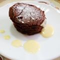 Pastelillo de chocolate con infusión de vainilla