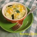 RISOTTO DE CALABAZA , CALABACÍN Y MASCARPONE
