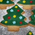 Cookie christmas trees