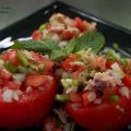Tomatitos Rellenos de Pipirrana de Jaén
