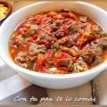 TERNERA CON PIMIENTOS ASADOS
