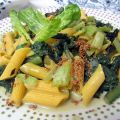 Macarrones de maíz con crema rápida de acelgas[...]