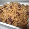 Black Beans rice with coconut