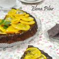 Tarta de chocolate, almendra y naranja (sin[...]
