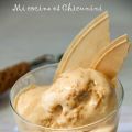 Helado rápido de turrón