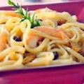 TALLARINES CON LANGOSTINOS