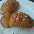 PATATA HASSELBACK CON PIMENTON Y AJO