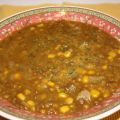 Estofado de lentejas con maiz