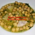 Garbanzos en salsa verde con salmón con[...]