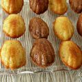 Mini madeleines de vainilla y chocolate