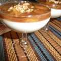 Panna Cotta con Plátano al Pedro Ximenez.
