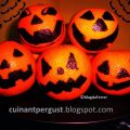 Mandarinas como decoración de Halloween[...]