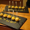 ALBONDIGAS DE POLLO EN SALSA DE ZANAHORIA
