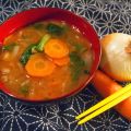 Sopa de Miso de Verduras -Miso shiru-