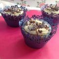 Cupcakes de chocolate blanco y stratacciela