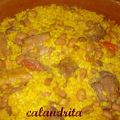 ARROZ CON ALUBIAS PINTAS