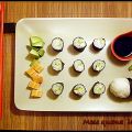 Makis de Surimi y Aguacate (R. Japonesa)