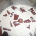 Ganaché de chocolate con leche al caramelo