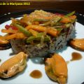 ENSALADA TEMPLADA DE ARROZ TRICOLOR CON[...]