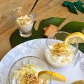 Lemon Cheesecake en vasito.