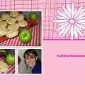 Tartines de manzana.